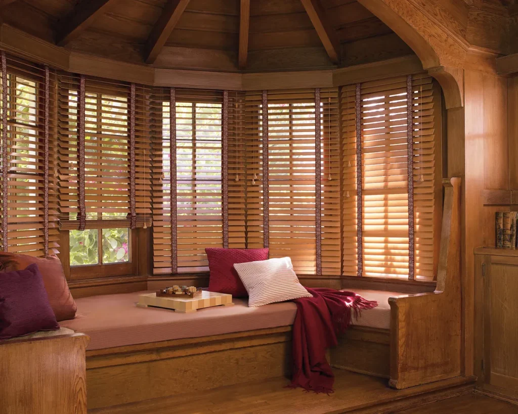 Home Point Gympie Western Red Cedar Venetian Blinds Image