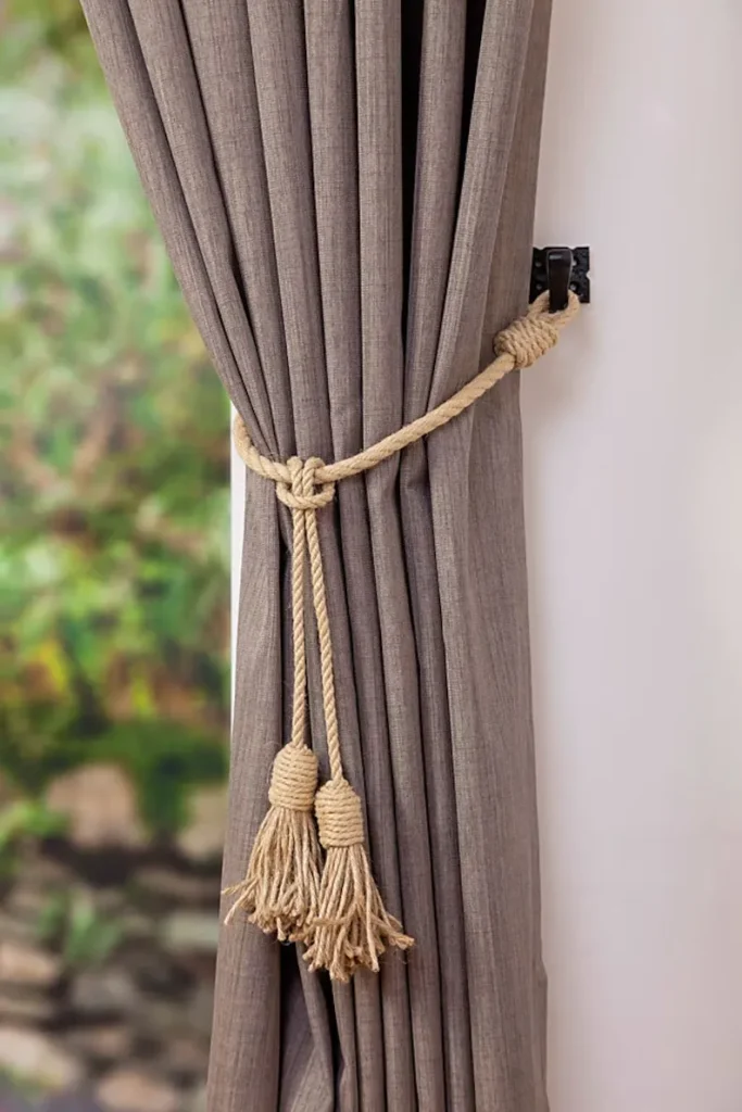 Home Point Gympie Curtain Tiebacks And Curtain Rope Image