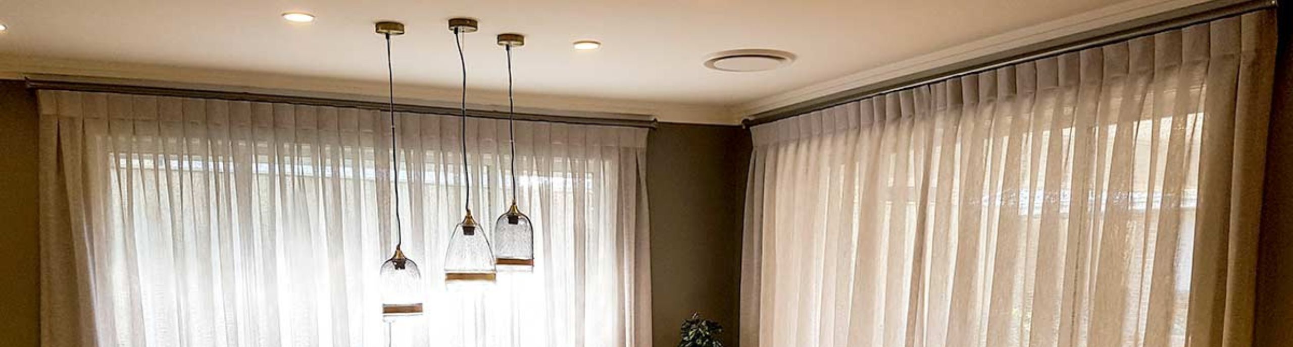 Home Point Gympie Inverted Pleat, Reverse Pinch, and Box Pleat Curtains