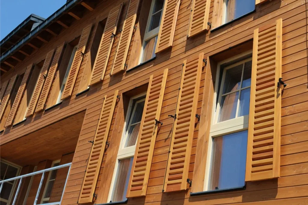 Home Point Gympie Timber Shutters Image